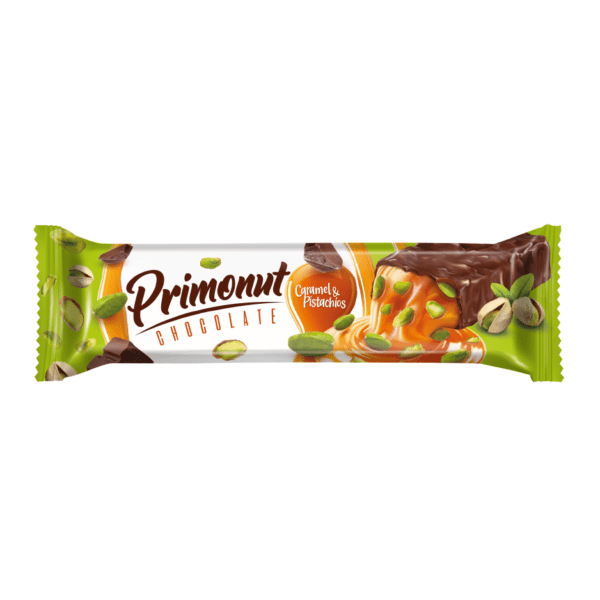 Caramel and Pistachios Chocolate