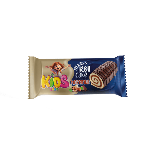 Kids Zone Swiss Roll Cake Hazelnut