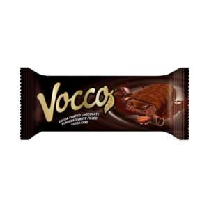 Cocoa Coated Chocolate Flavored Sauce Filled Cocoa Cake